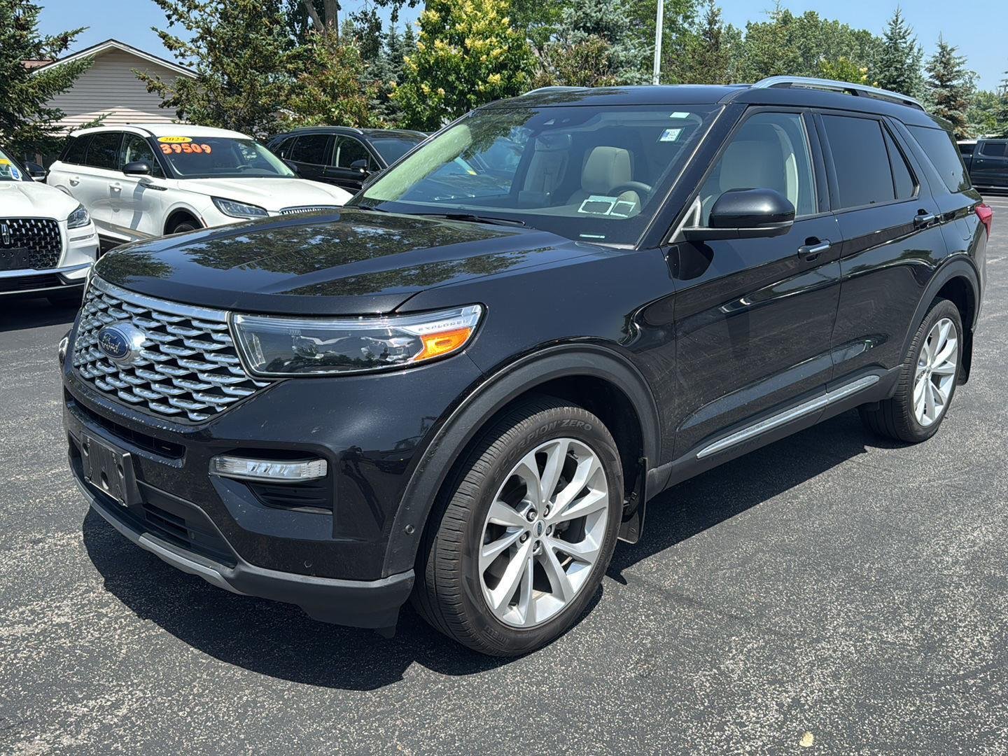 Used 2023 Agate Black Metallic Ford Platinum image 2