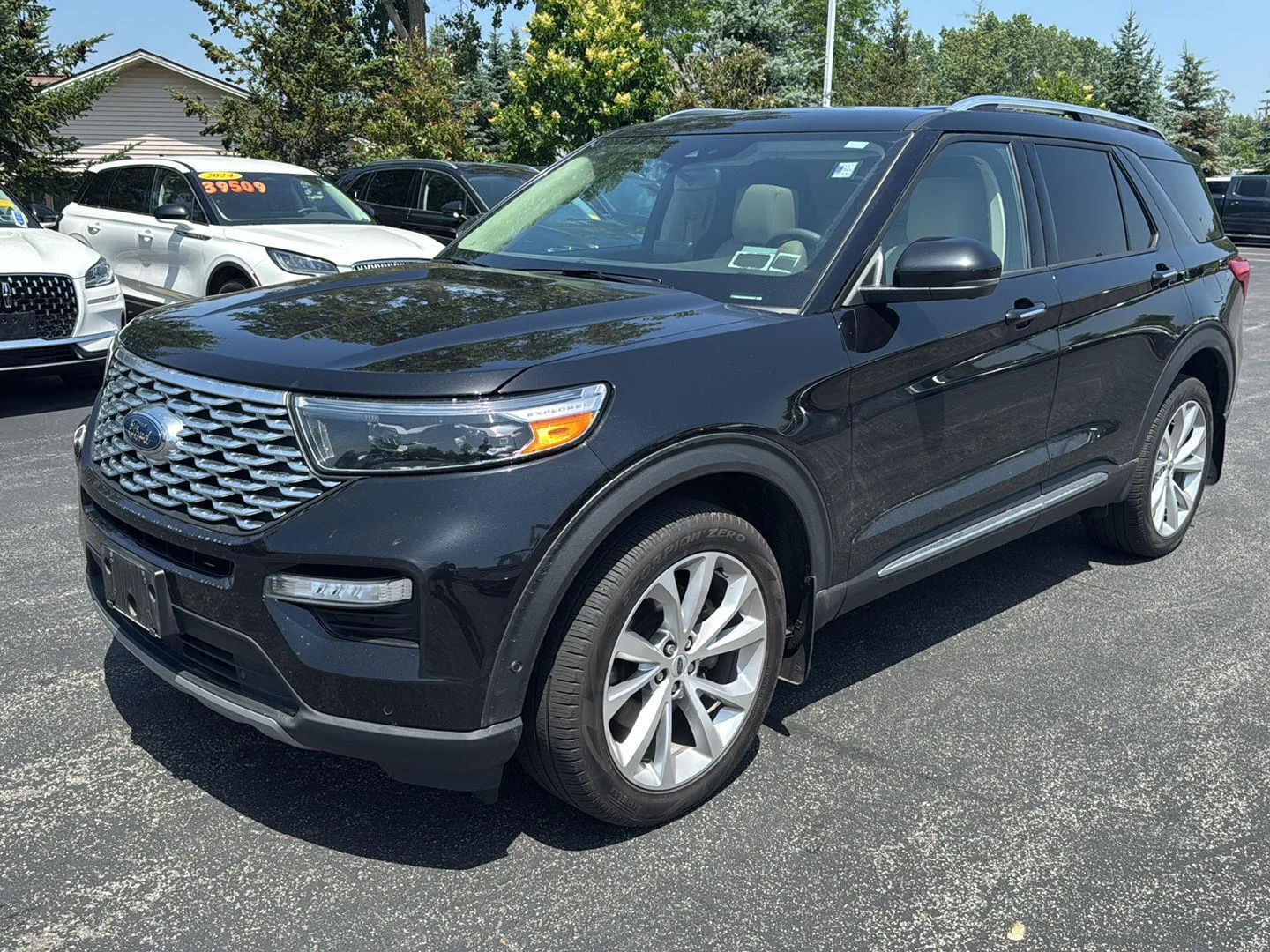 Used 2023 Agate Black Metallic Ford Platinum image 2