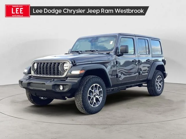 New 2026 Granite Crystal Metallic Clearcoat Jeep 4-DOOR SPORT S image 1