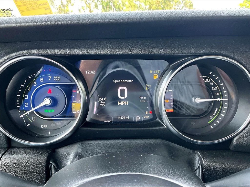 Used 2023 Black Jeep Sahara 4xe image 15