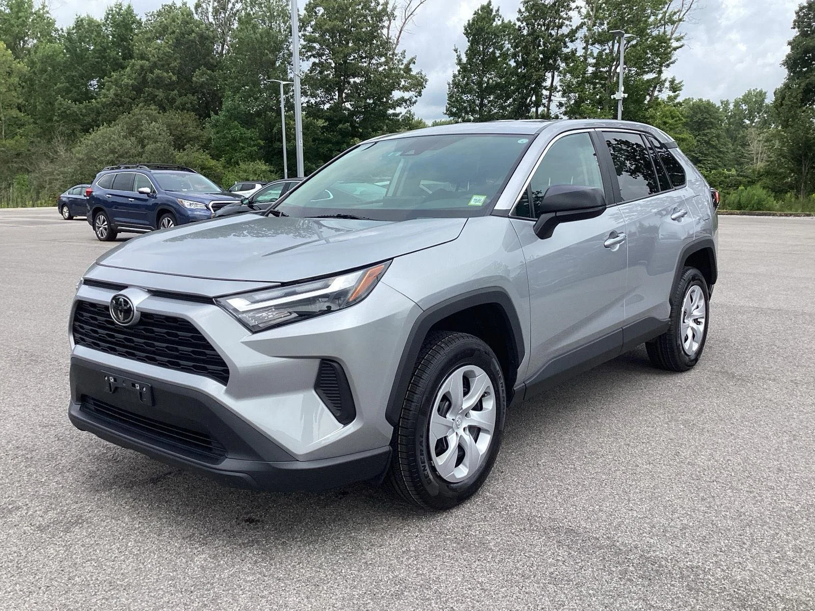 Used 2024 Silver Sky Metallic Toyota LE image 3