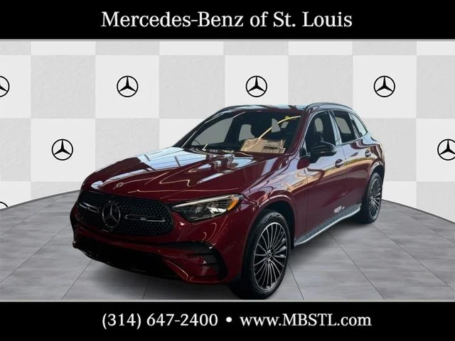 New 2026 MANUFAKTUR Patagonia Red Metallic Mercedes-Benz GLC 300 image 2