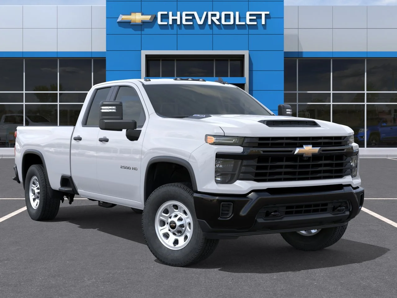 New 2026 White Chevrolet Work Truck image 7