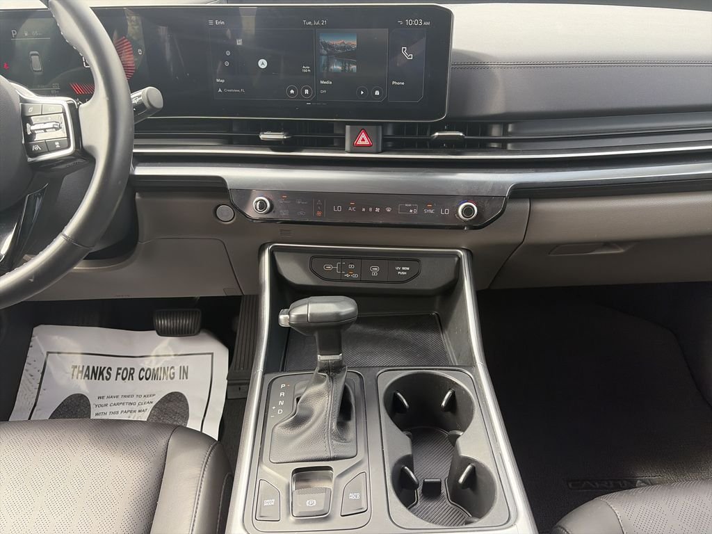 Used 2025 Aurora Black Pearl Kia LXS image 16