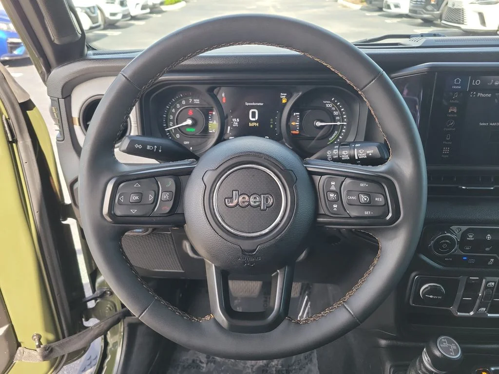 Used 2024 Green Jeep Sport S 4xe image 26