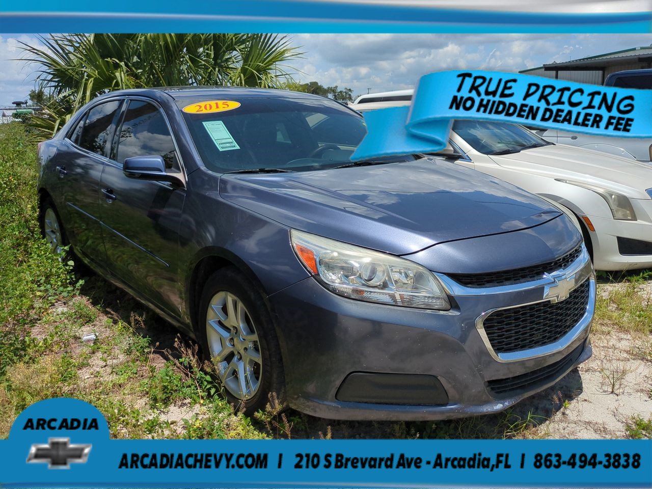 Used 2015 Chevrolet Malibu 1LT with VIN 1G11C5SL3FF336580 for sale in LaBelle, FL