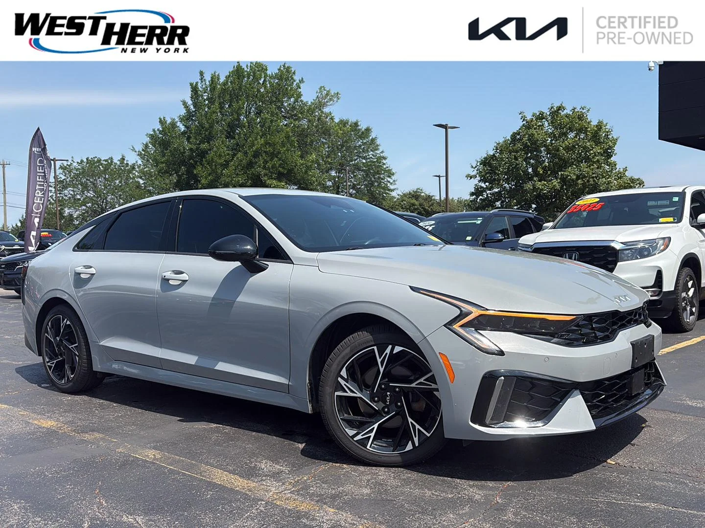 Certified Used 2025 Wolf Gray Kia GT-Line image 1