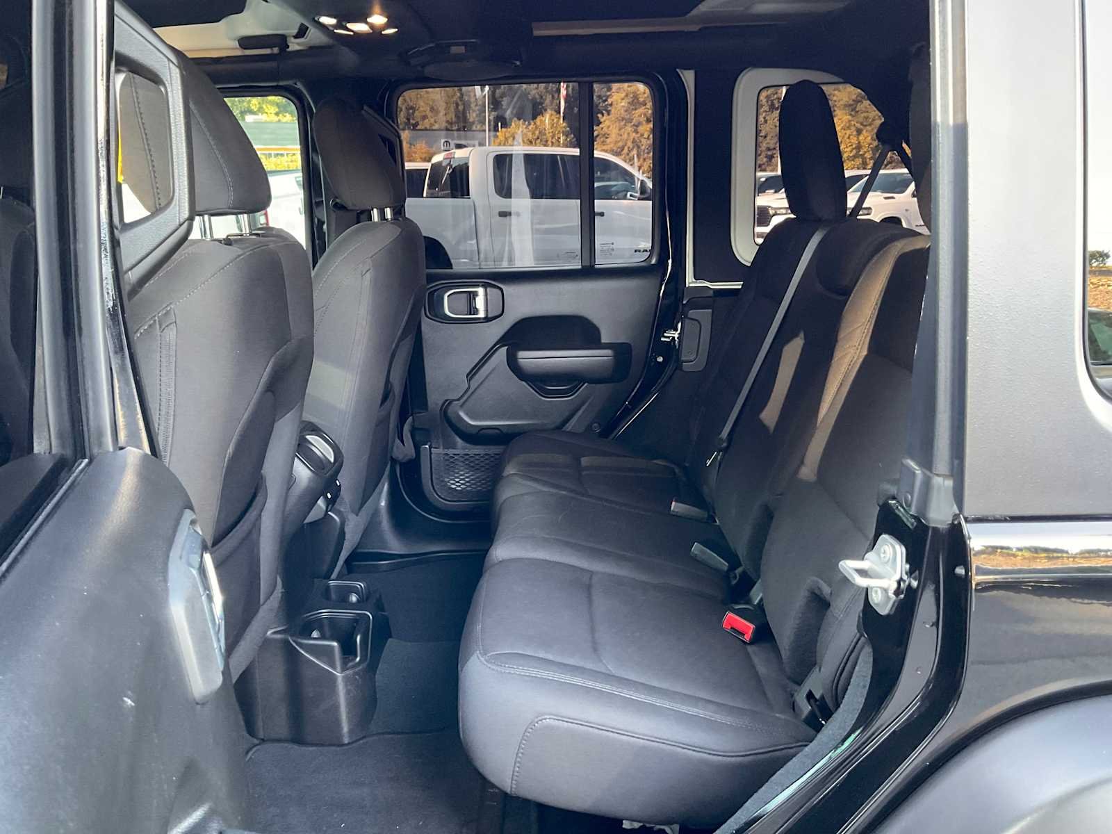 Used 2022 Black Clearcoat Jeep Unlimited Sport Altitude image 24