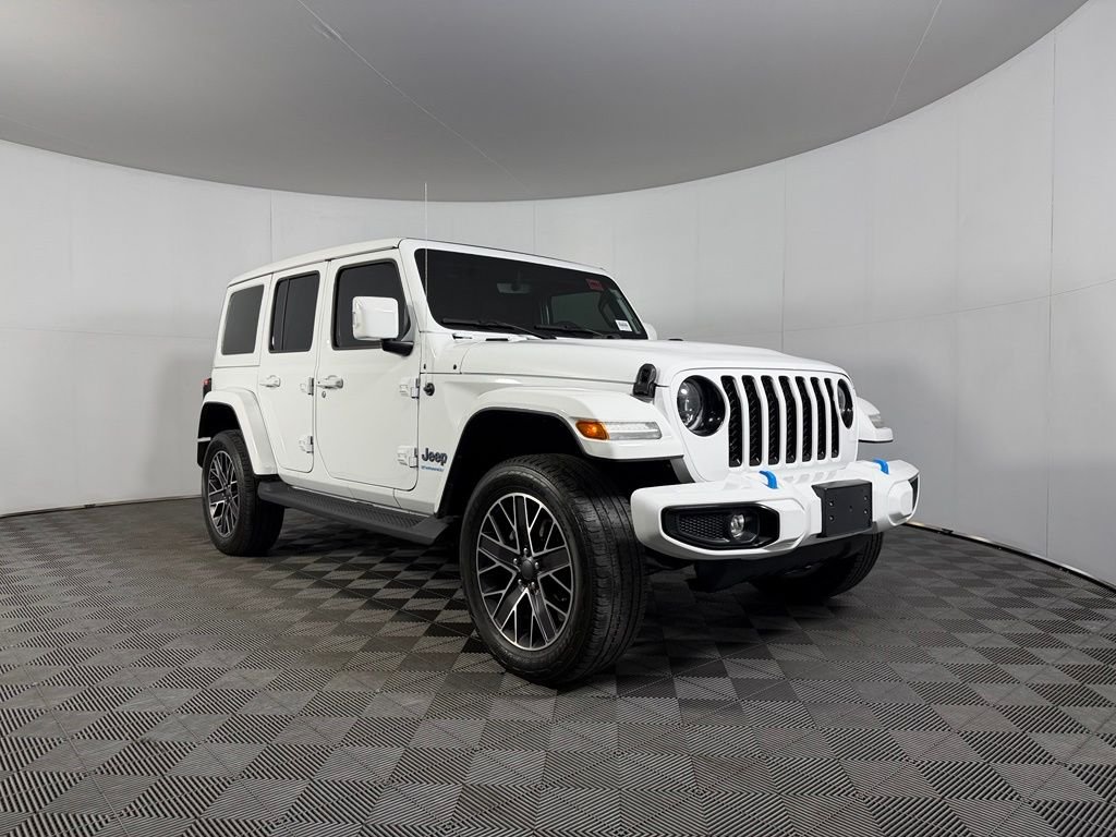 Certified Used 2023 White Jeep Sahara 4xe image 5