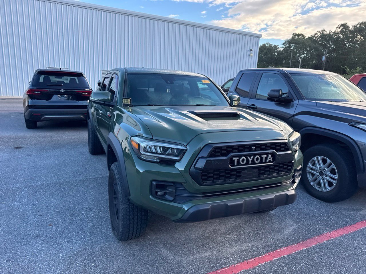 Used 2020 Green Toyota TRD Pro image 3