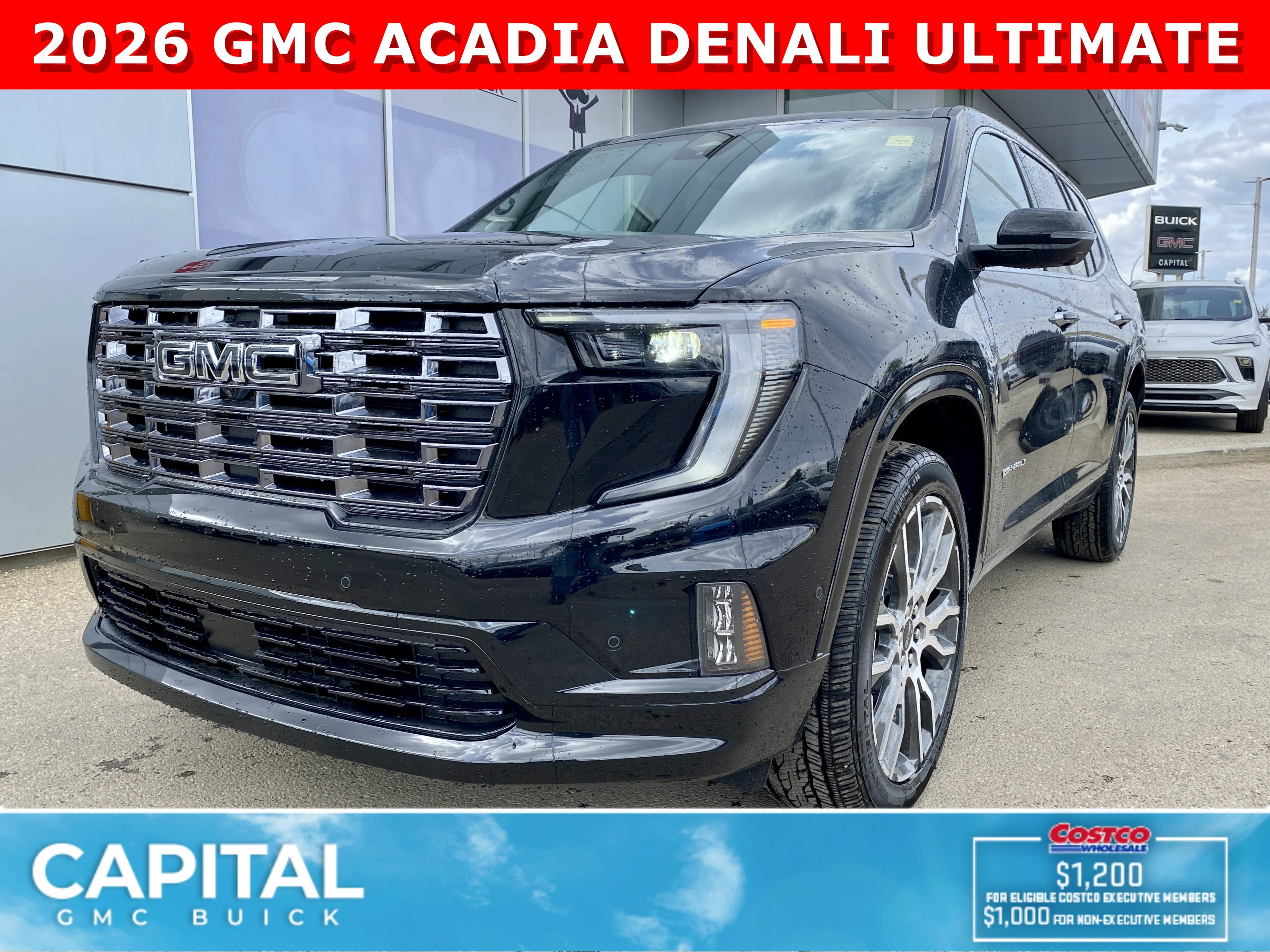 New 2026 EBONY TWILIGHT METALLIC GMC Denali Ultimate image 1