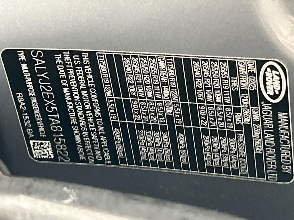 2026 Land Rover Range Rover Velar S - Photo 34