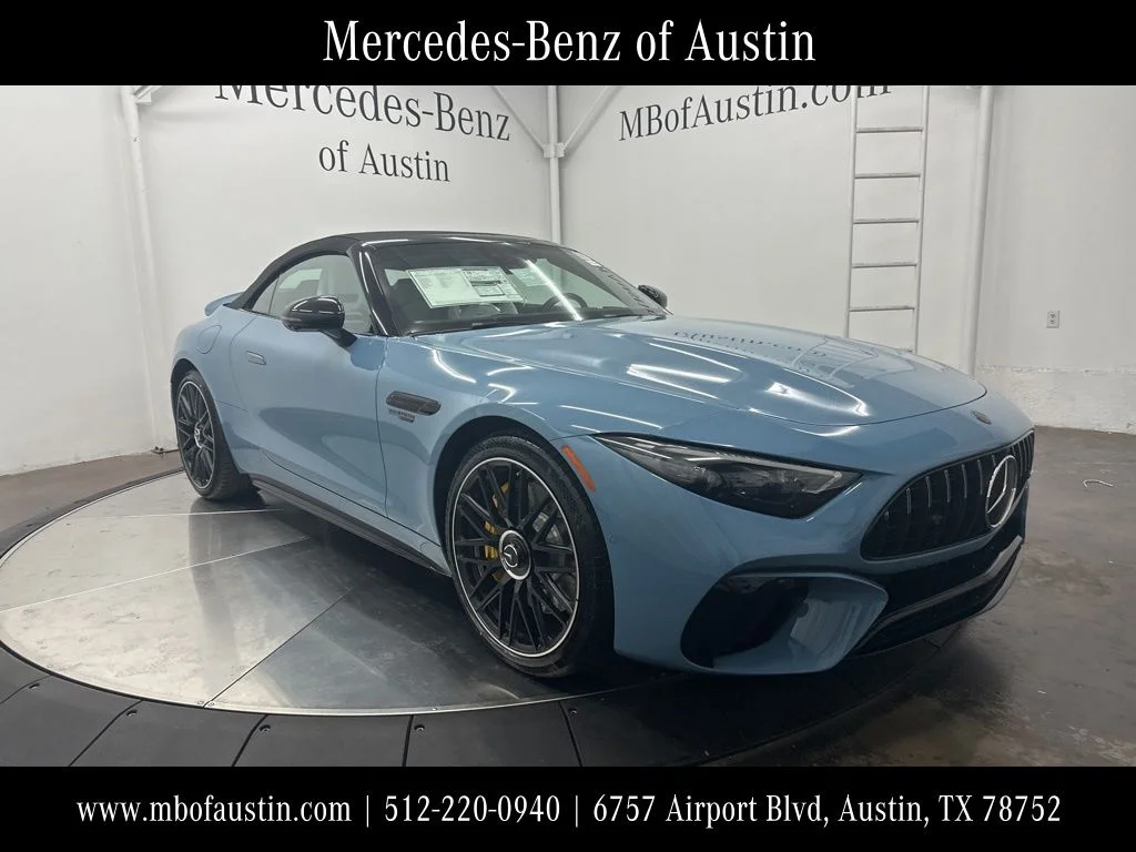 New 2026 Mercedes-Benz SL AMG® SL 55 Roadster Convertible in