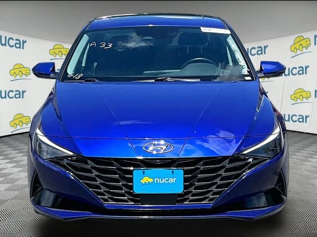 Used 2021 Blue Hyundai Limited image 3