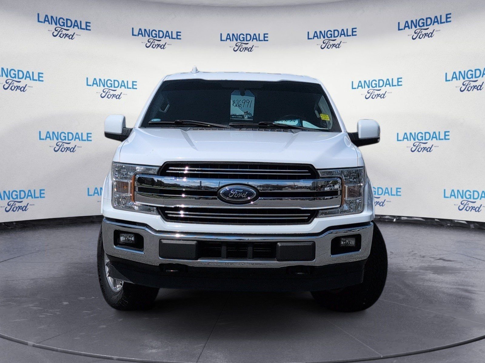 Used 2018 Oxford White Ford Lariat image 12