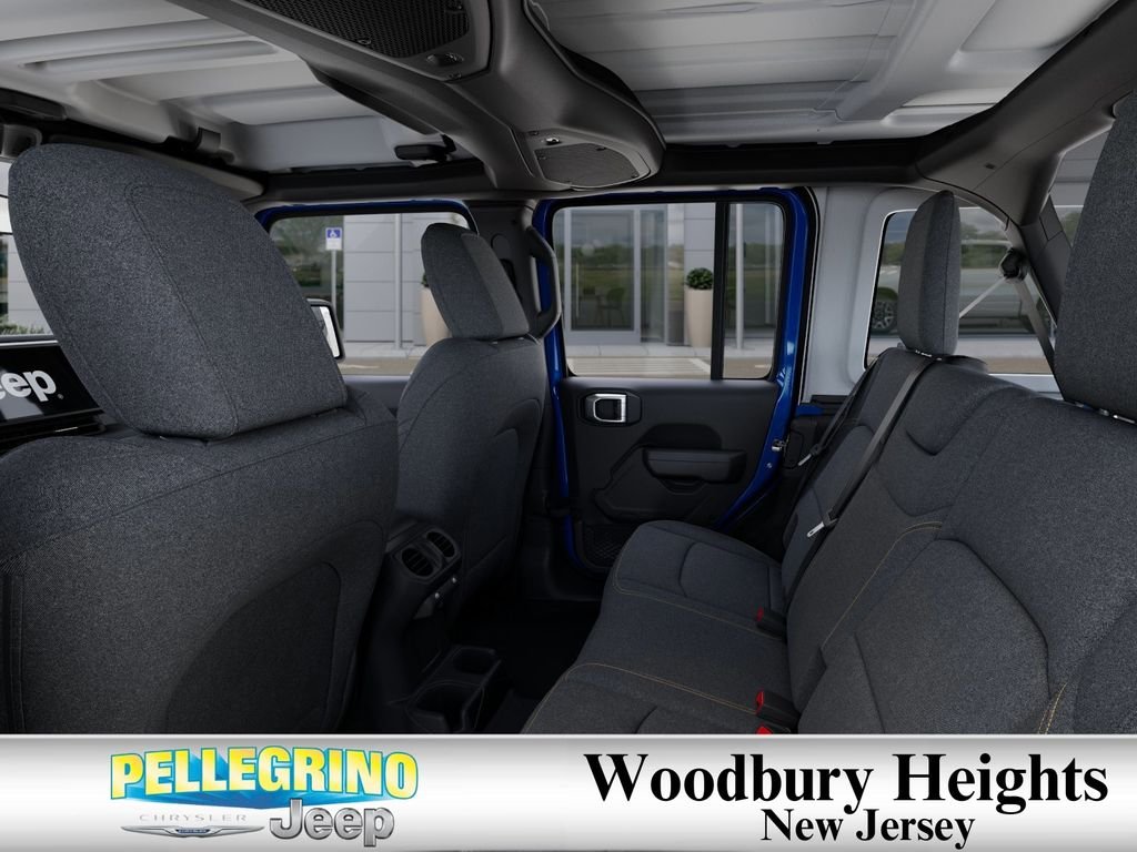 New 2025 Hydro Blue Pearl-Coat Exterior Paint Jeep 4-Door Sport S 4x4 image 23