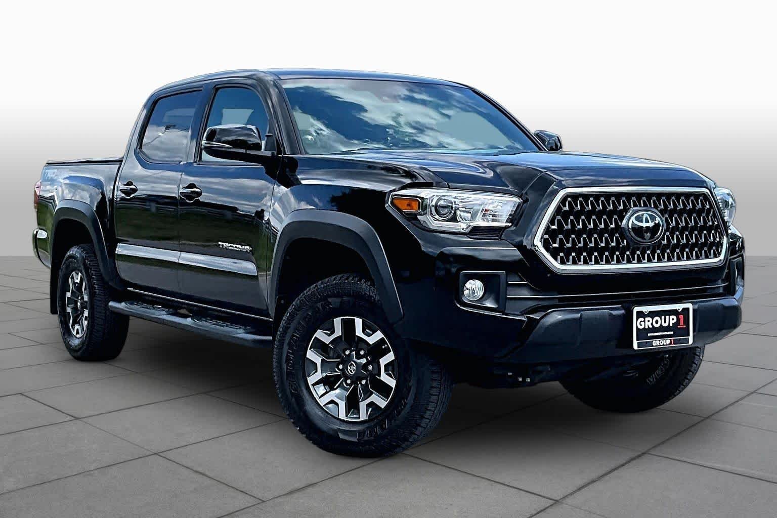 Used 2018 Midnight Black Metallic Toyota TRD Off Road image 3