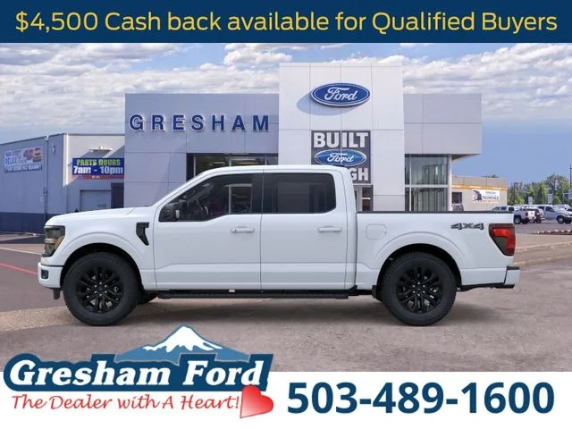 New 2026 Oxford White Ford XLT image 3