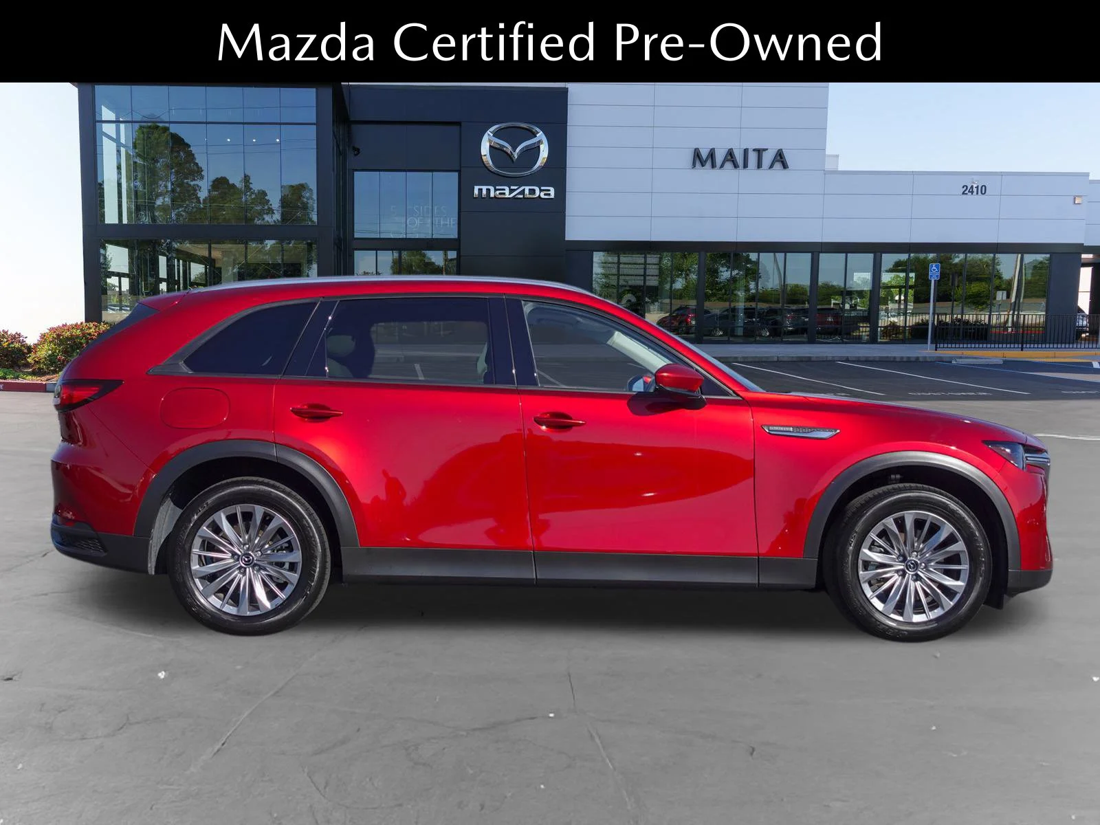 Certified Used 2024 Soul Red Crystal Metallic Mazda Preferred image 2