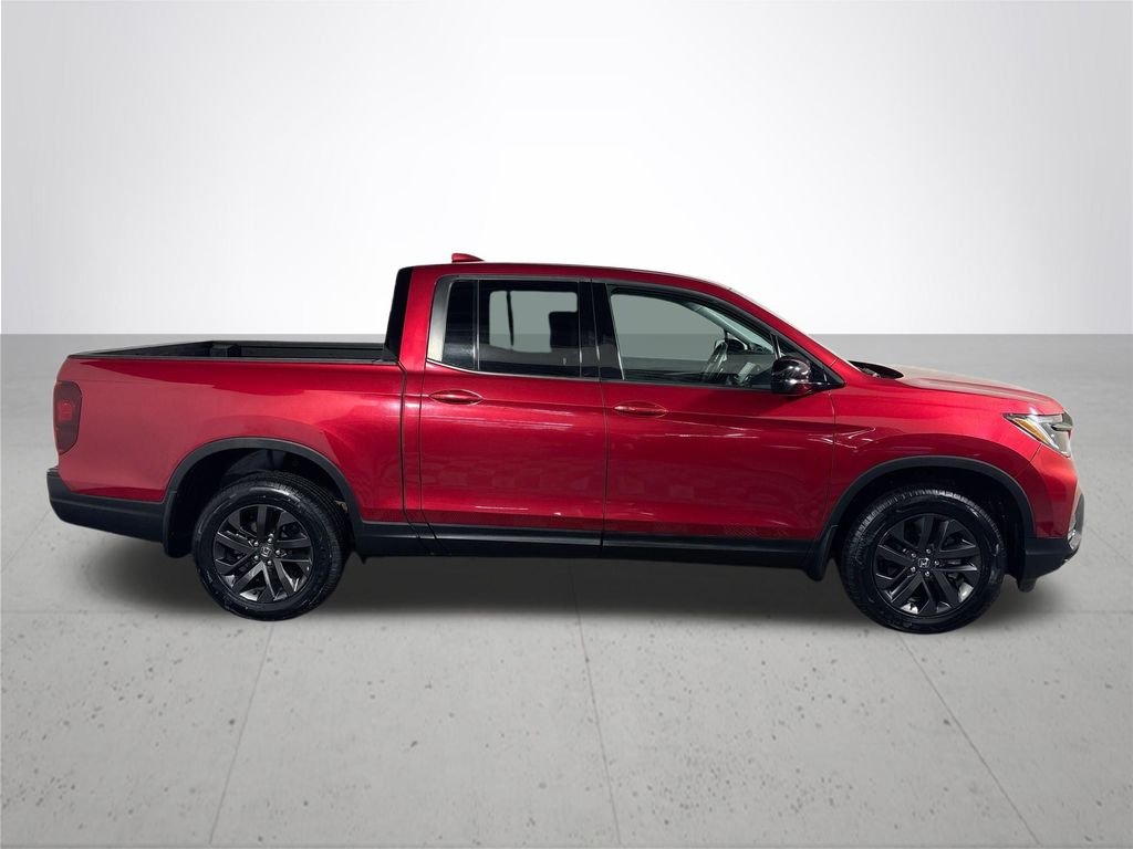Used 2021 Radiant Red Metallic II Honda Sport image 5