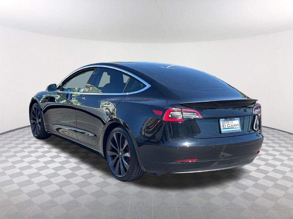 Used 2020 Black Tesla Performance image 4