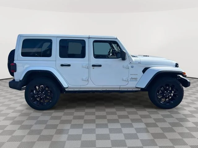 Used 2024 White Jeep Sahara 4xe image 5