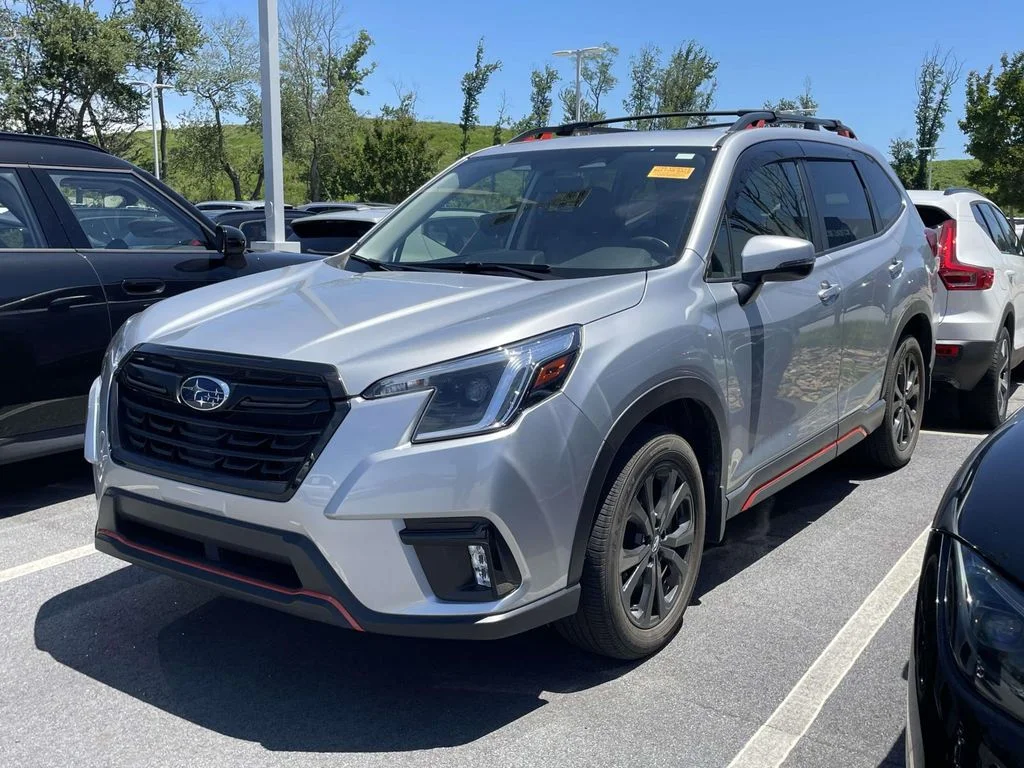 Certified Used 2024 Ice Silver Metallic Subaru Sport image 2