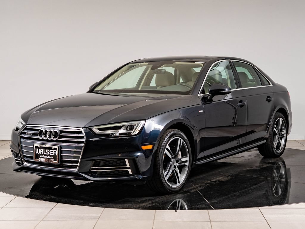 Used 2018 Moonlight Blue Metallic Audi 2.0T Premium Plus image 1