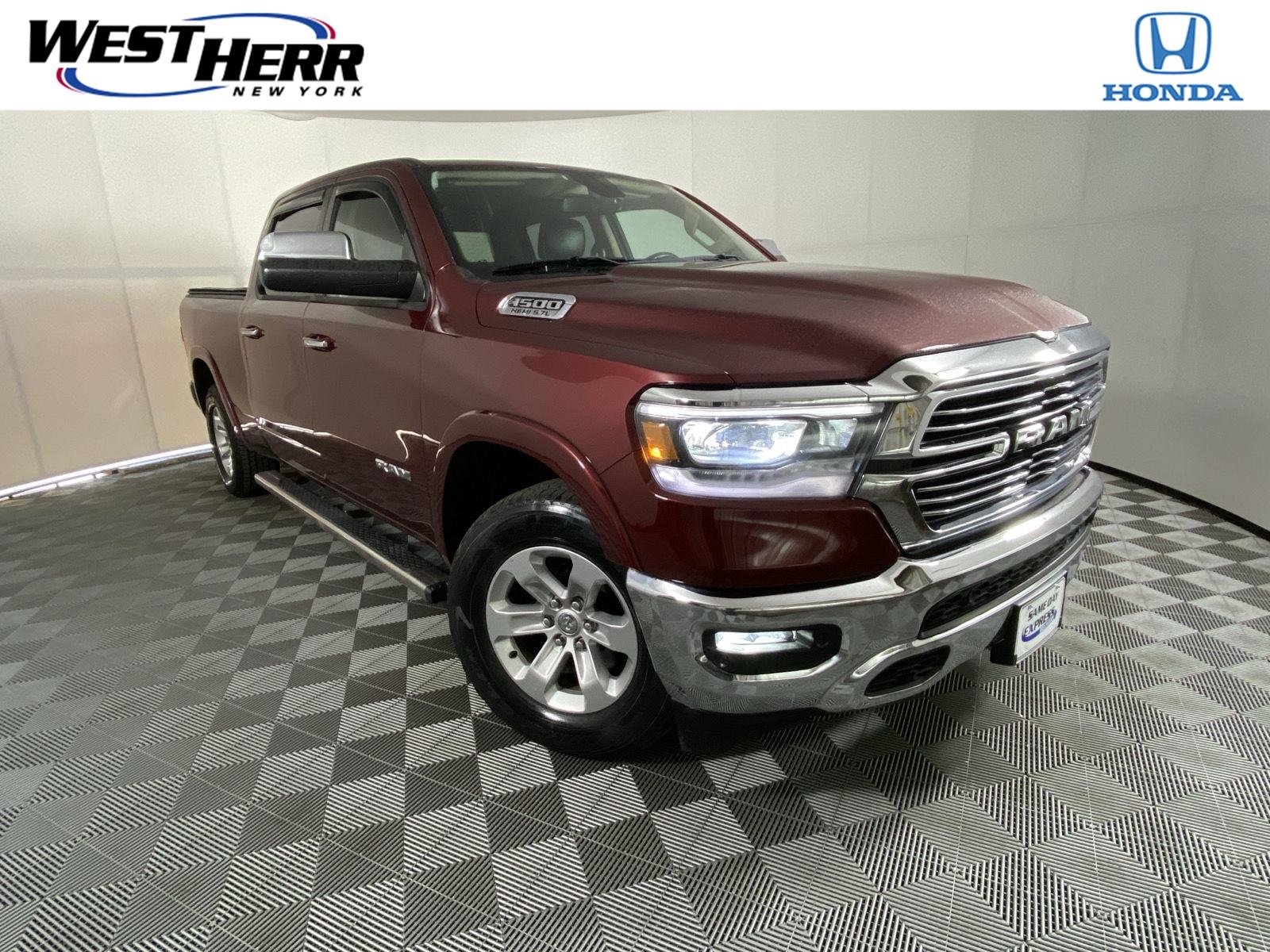 Used 2019 Delmonico Red Pearlcoat Ram Laramie image 1