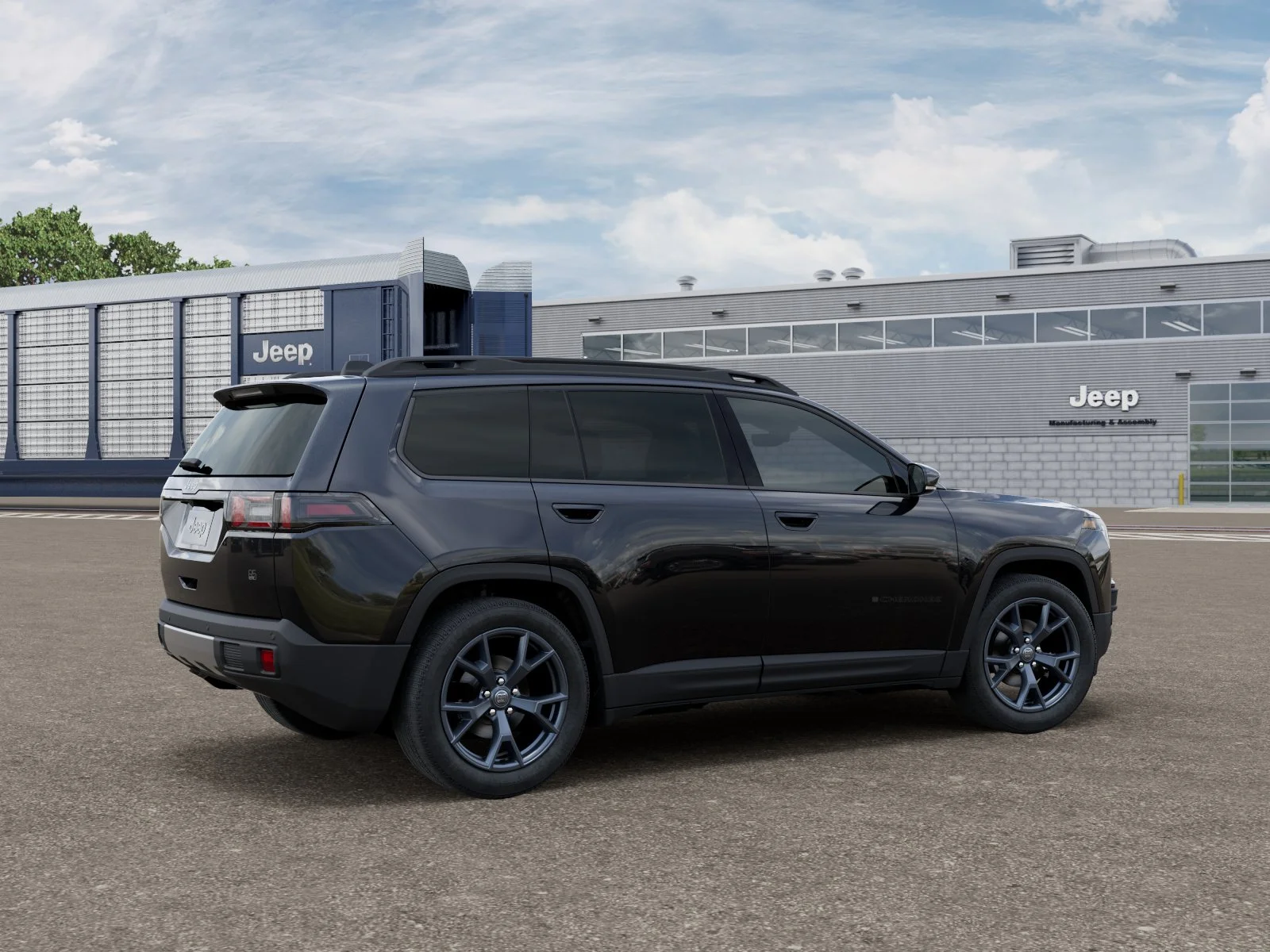 New 2026 Diamond Black Crystal Pearlcoat Jeep 85th Anniversary image 2