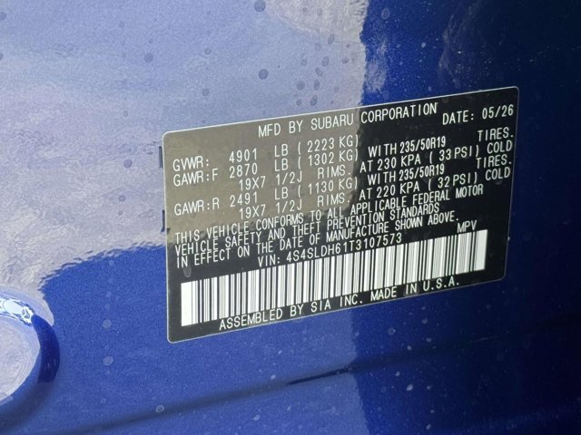 New 2026 SAPPHIRE BLUE PEARL Subaru Sport Onyx Edition image 18