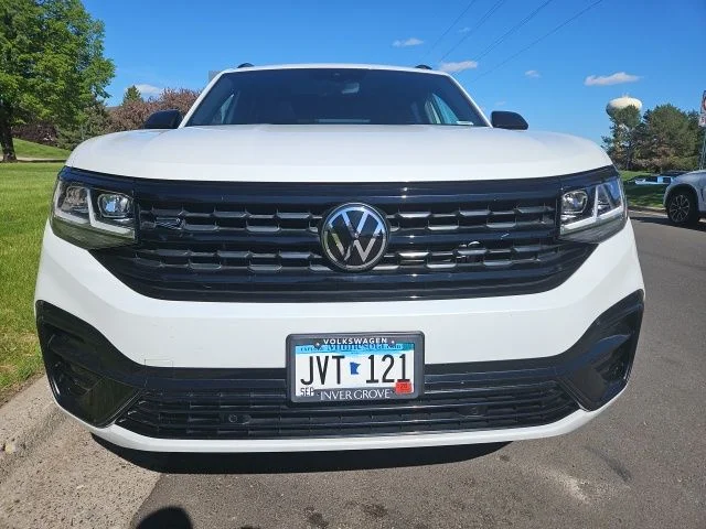 Certified 2023 Volkswagen Atlas Cross Sport SEL R-Line Black with VIN 1V2SE2CA9PC203065 for sale in Inver Grove Heights, Minnesota