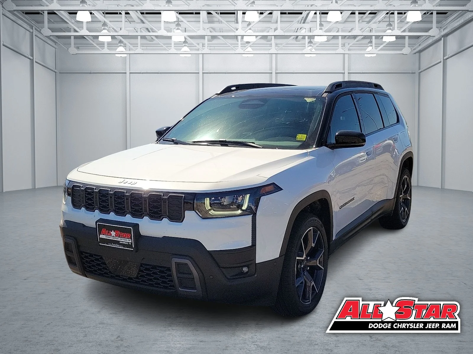 New 2026 Bright White Jeep OVERLAND 4X4 image 1