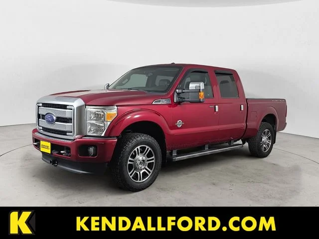 Used 2014 Ruby Red Metallic Ford Platinum image 1