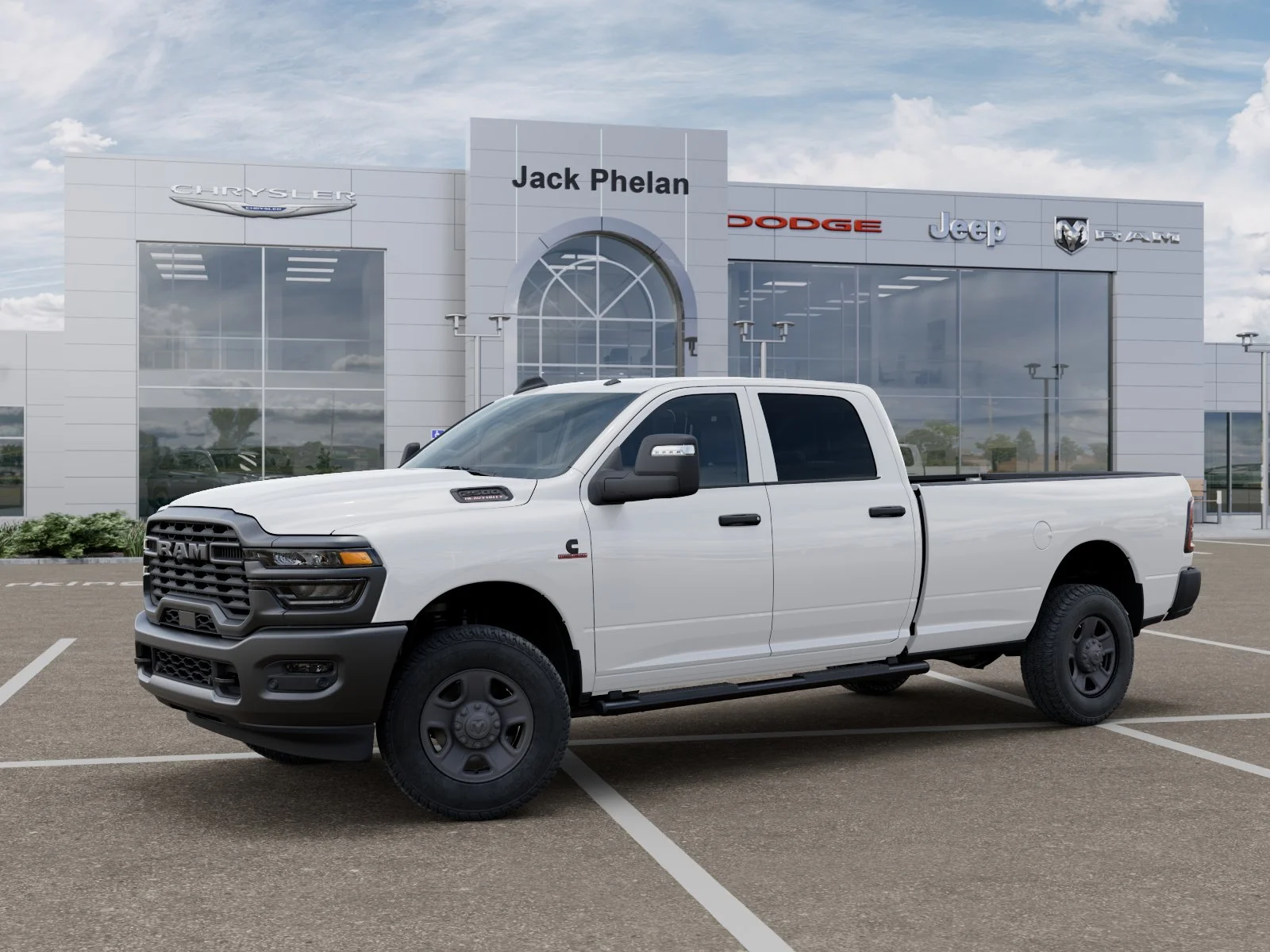 New 2026 Bright White Clear-Coat Exterior Paint RAM Tradesman image 32