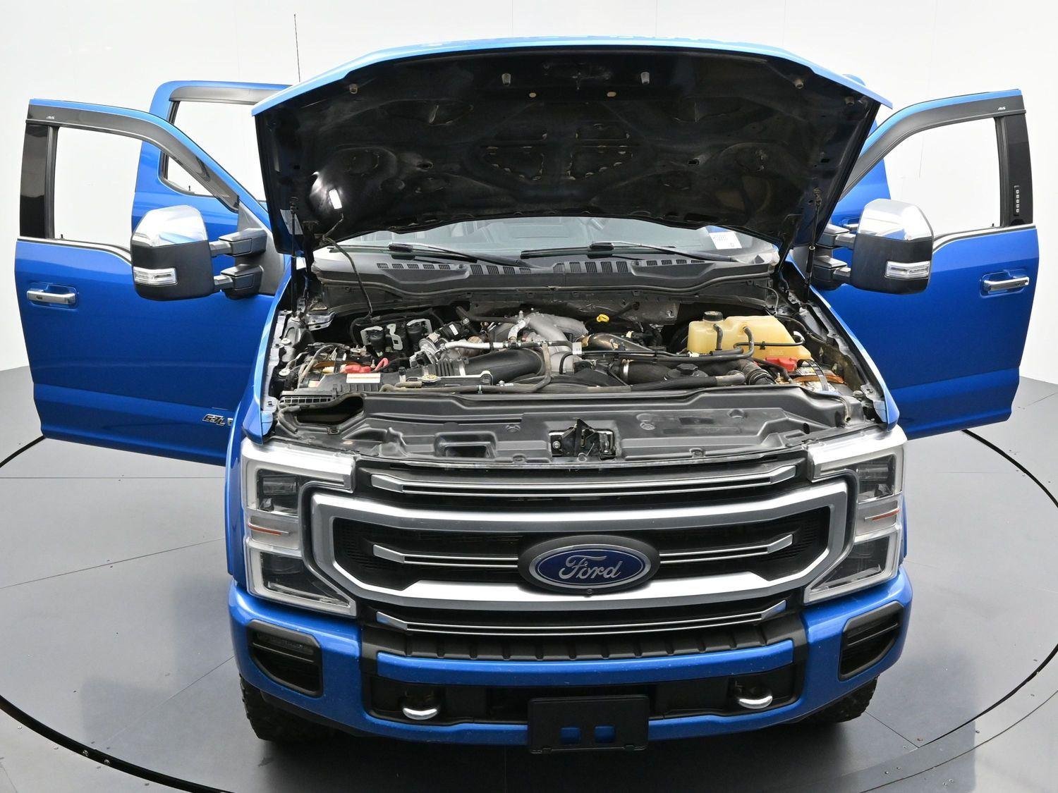 Used 2021 Velocity Blue Ford Platinum image 44