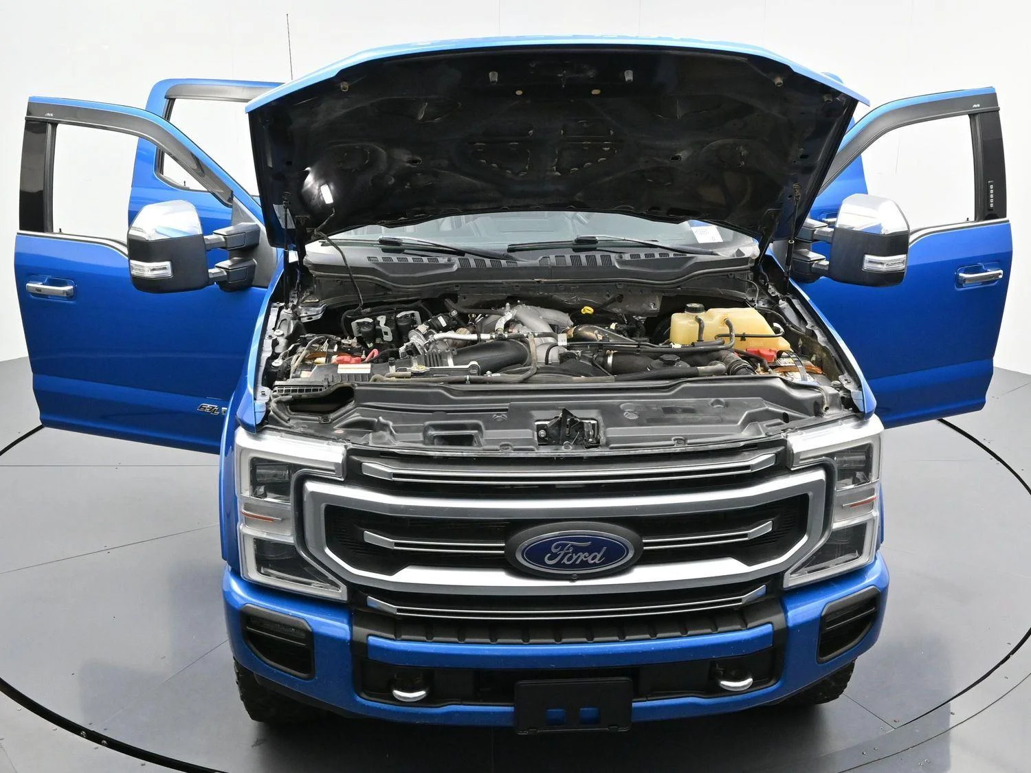 Used 2021 Velocity Blue Ford Platinum image 44
