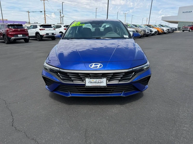 Used 2025 Intense Blue Hyundai Blue image 8