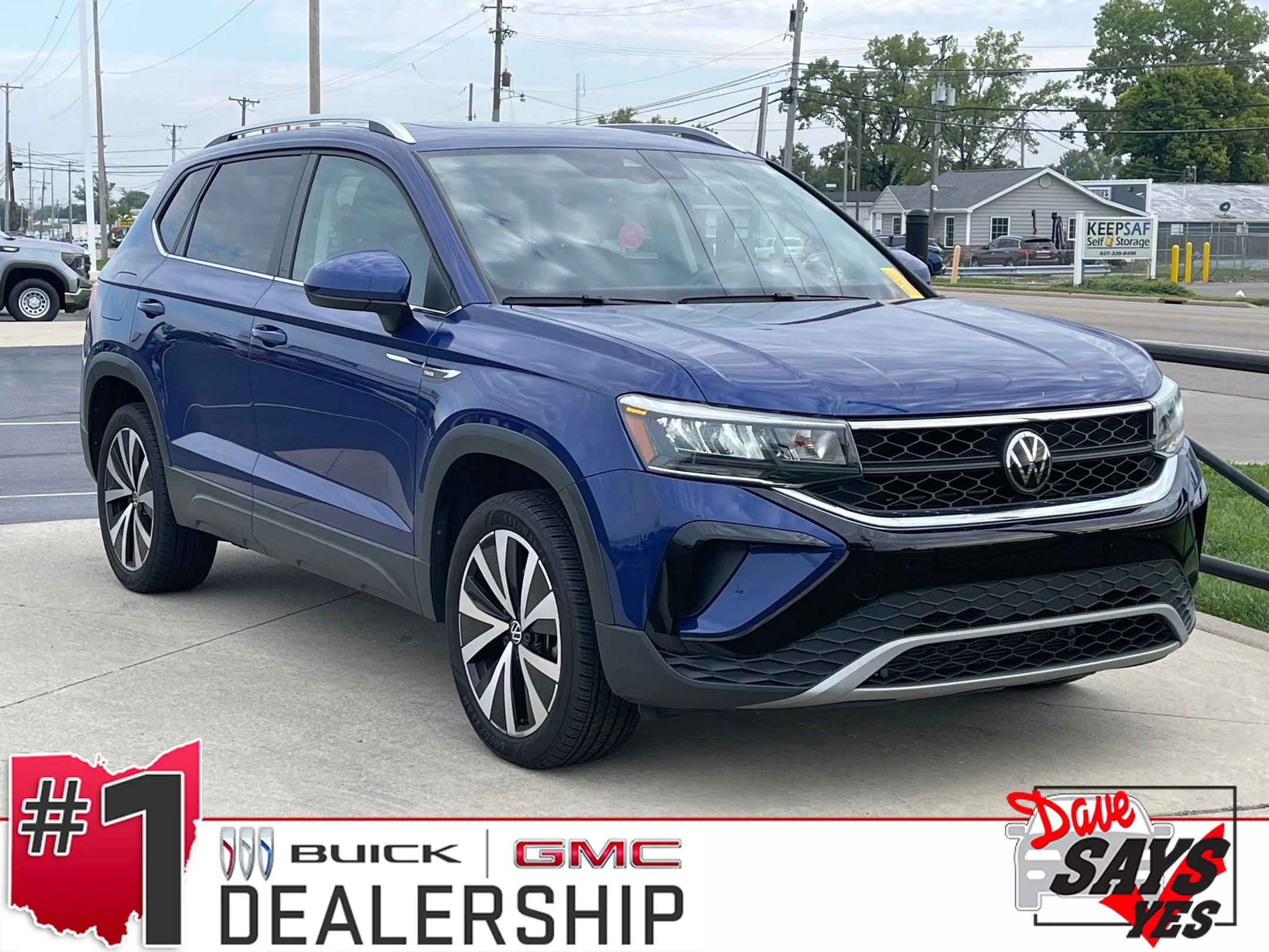 Used 2022 Blue Metallic Volkswagen 1.5T SE image 1