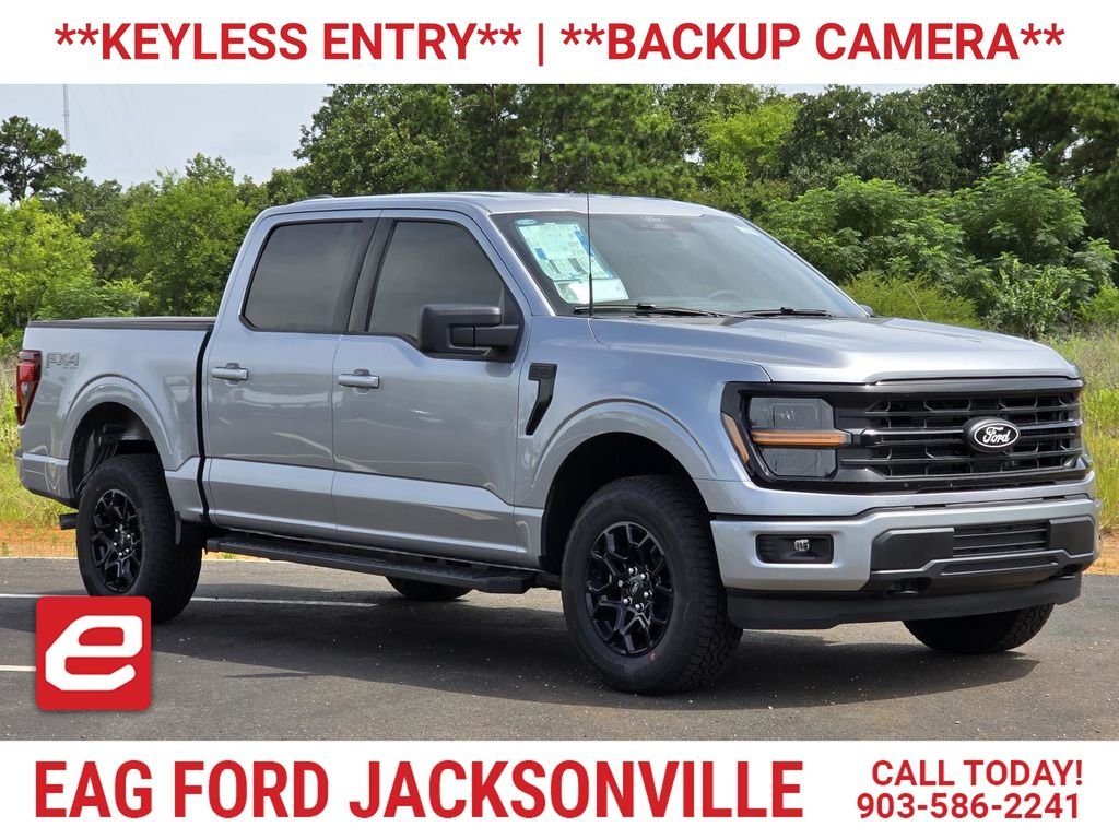 New 2026 Iconic Silver Metallic Ford XLT image 1