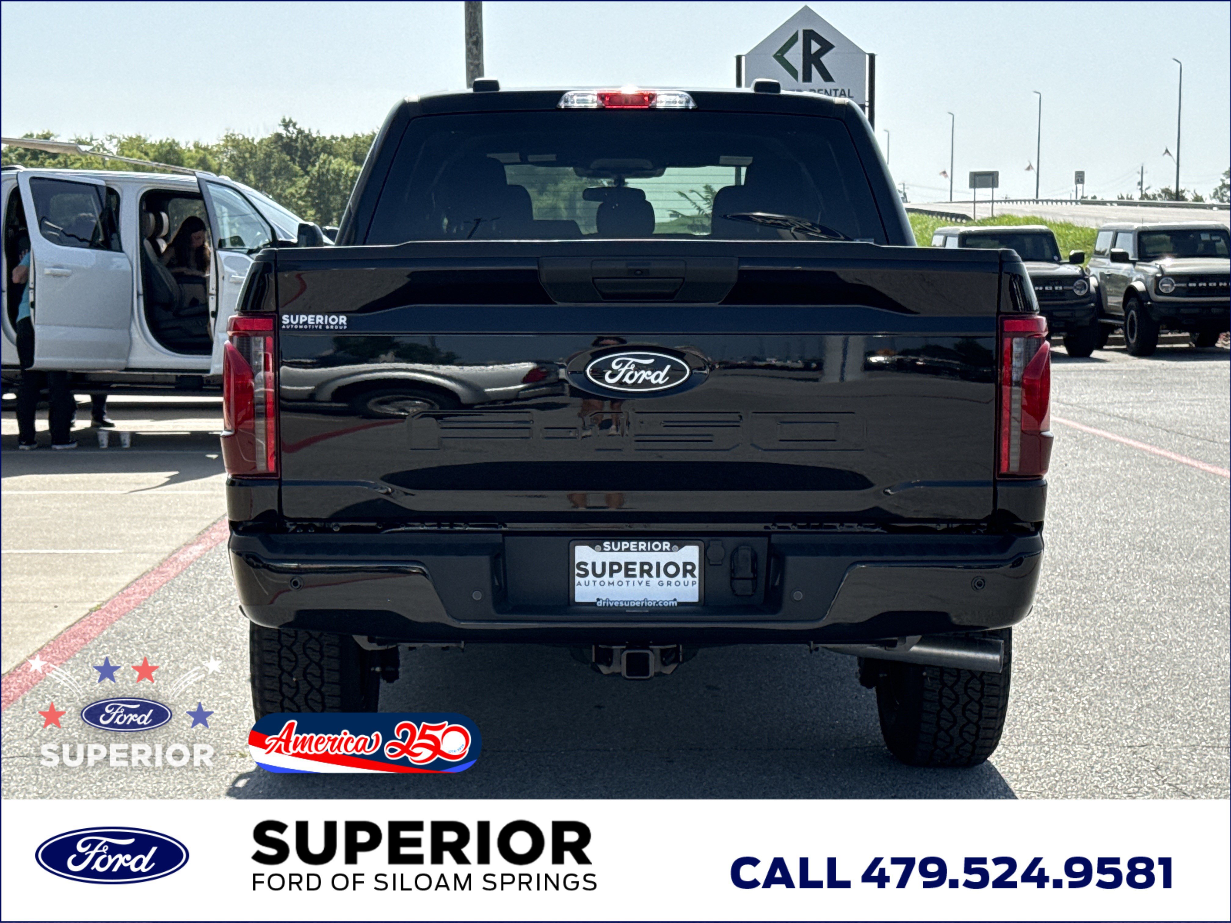 New 2026 Agate Black Metallic Ford XLT 4WD image 4