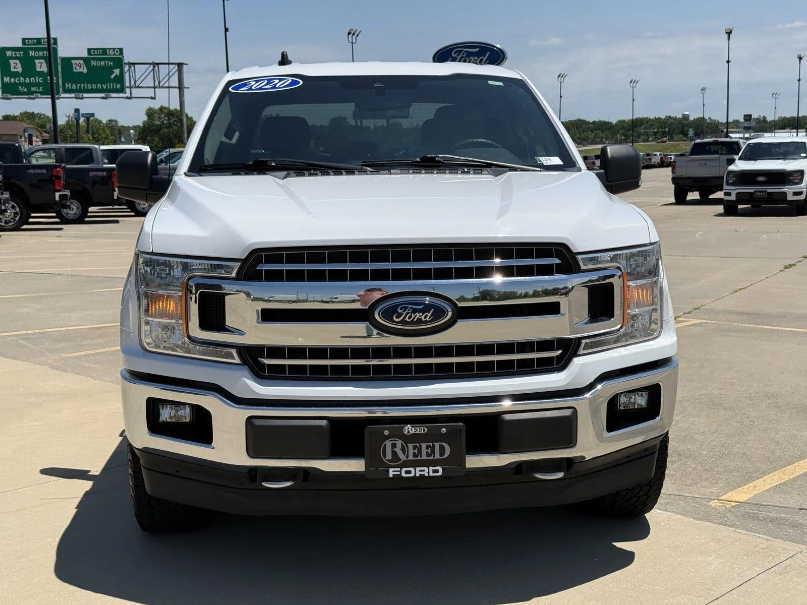 Used 2020 Oxford White Ford XLT image 3