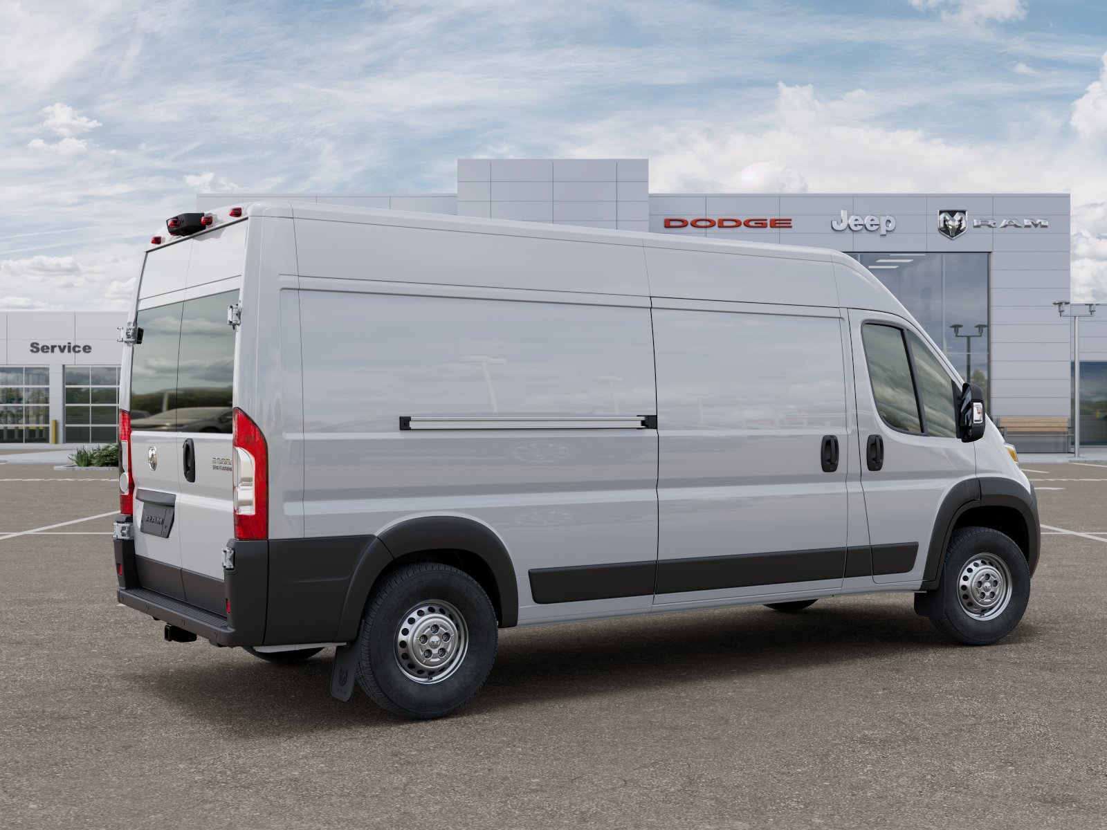 New 2026 Bright White Clearcoat RAM High Roof image 18