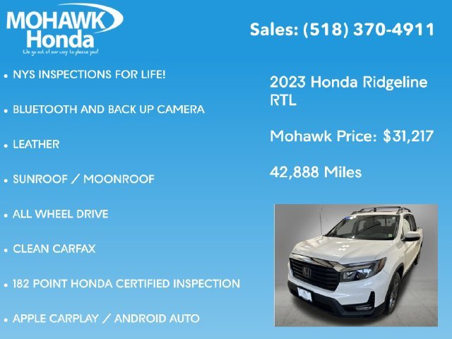 2023 Honda Ridgeline RTL - Photo 8