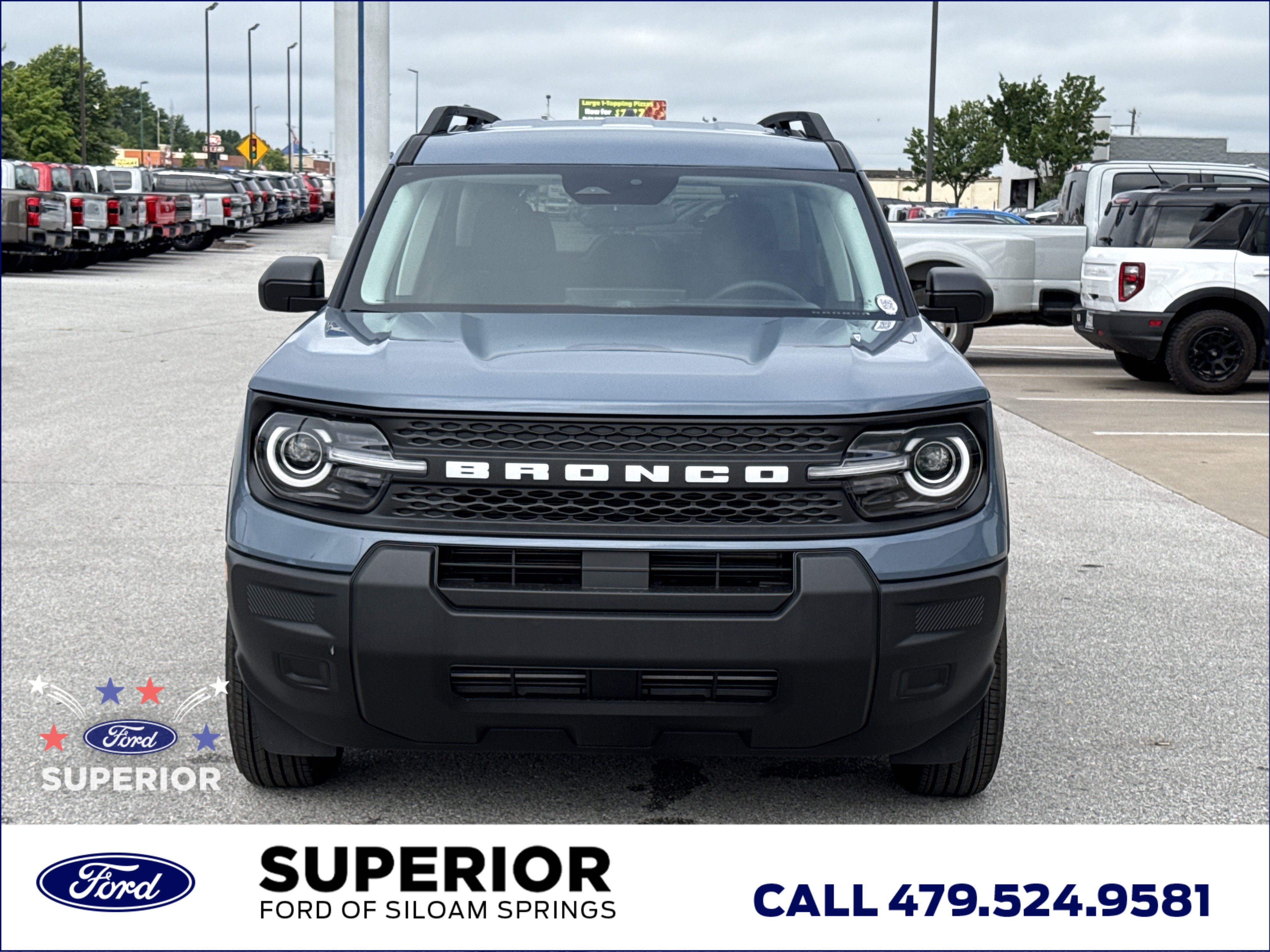 New 2026 Azure Gray Metallic Tri-Coat Ford Big Bend 4WD image 11