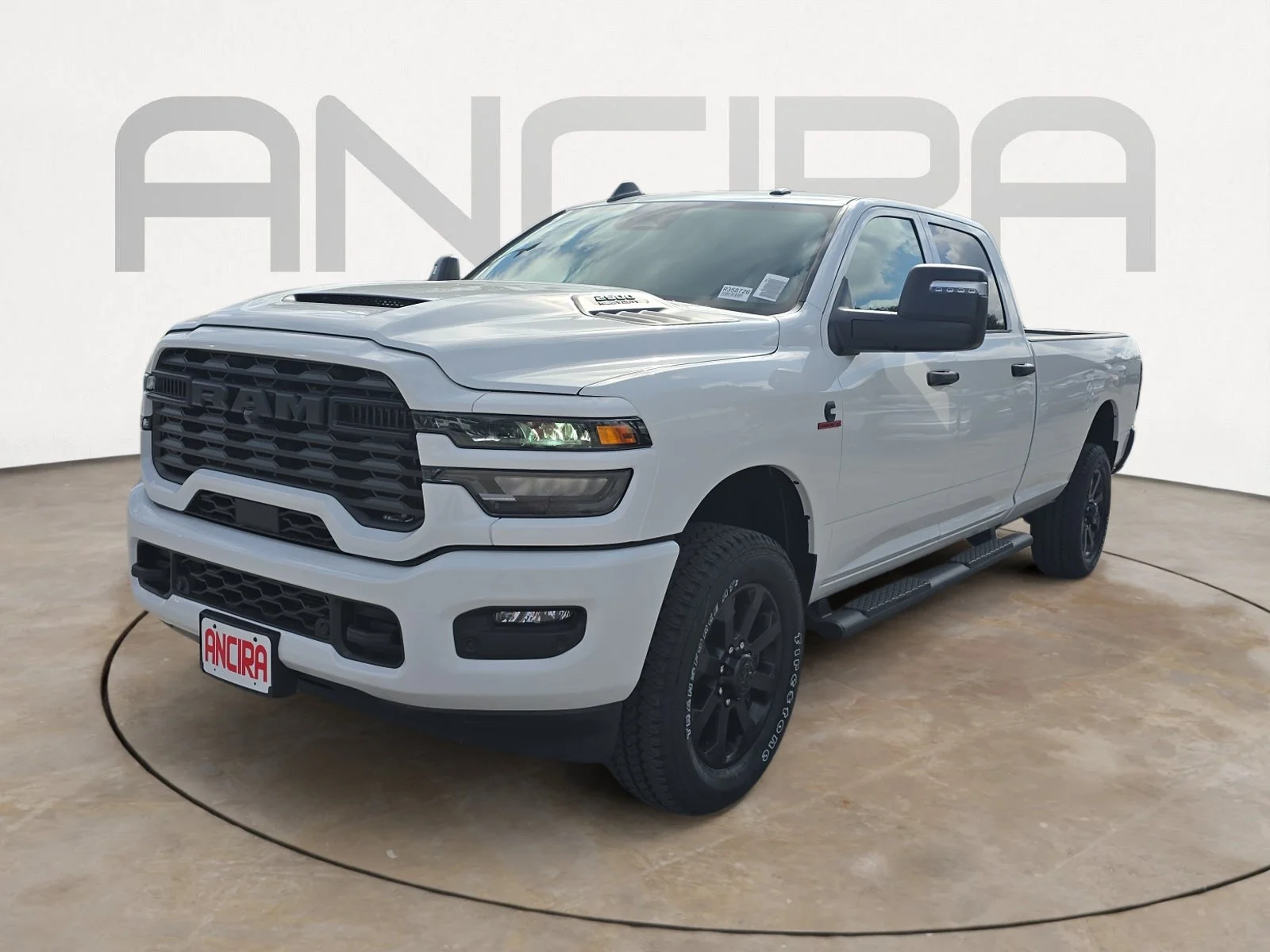 New 2026 Bright White Clearcoat Ram Black Express image 6