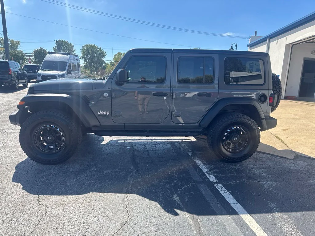 Certified Used 2020 Sting Gray Clearcoat Jeep Unlimited Sport S image 7