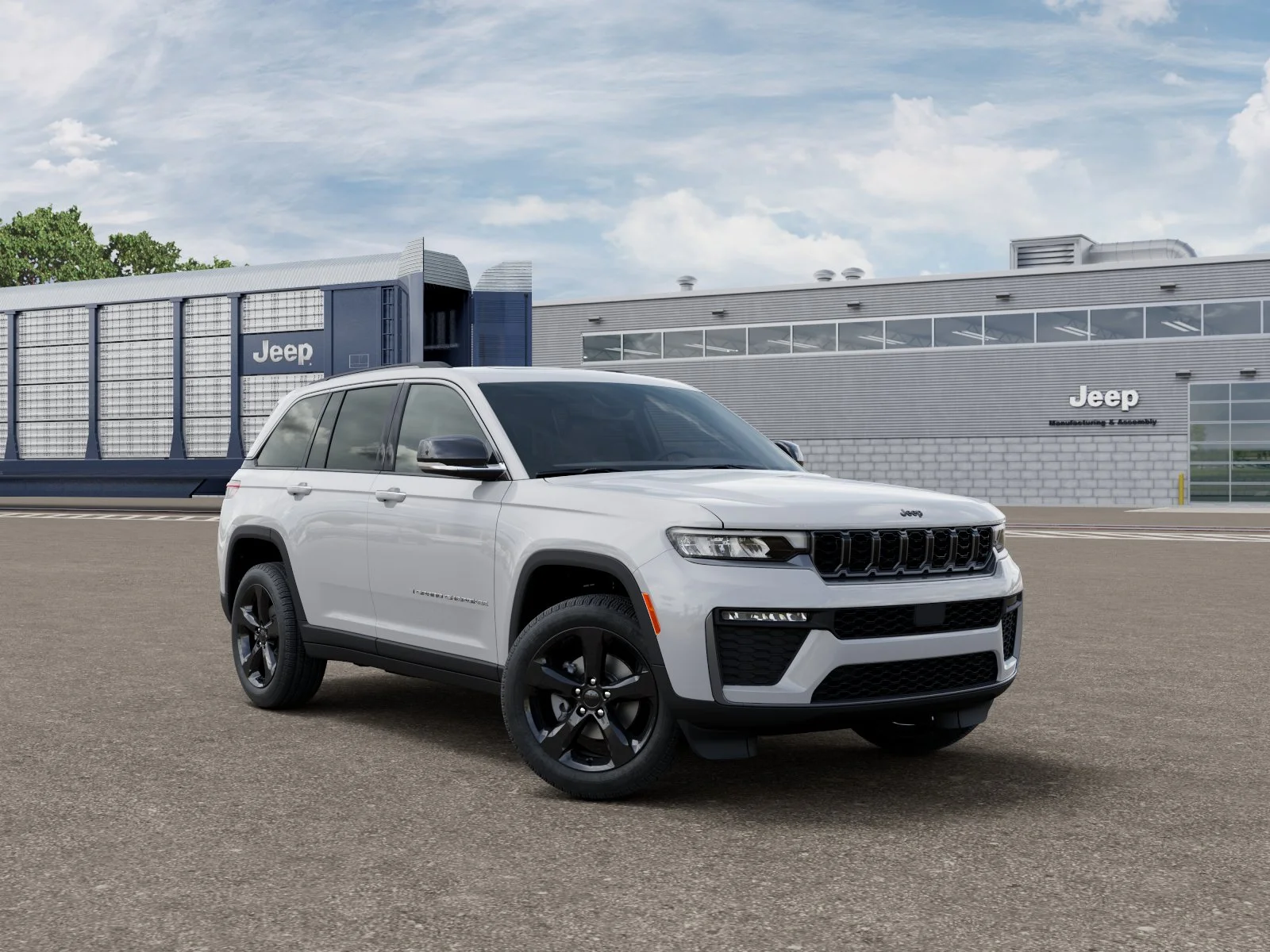 New 2026 Bright White Clear-Coat Exterior Paint Jeep Limited image 31