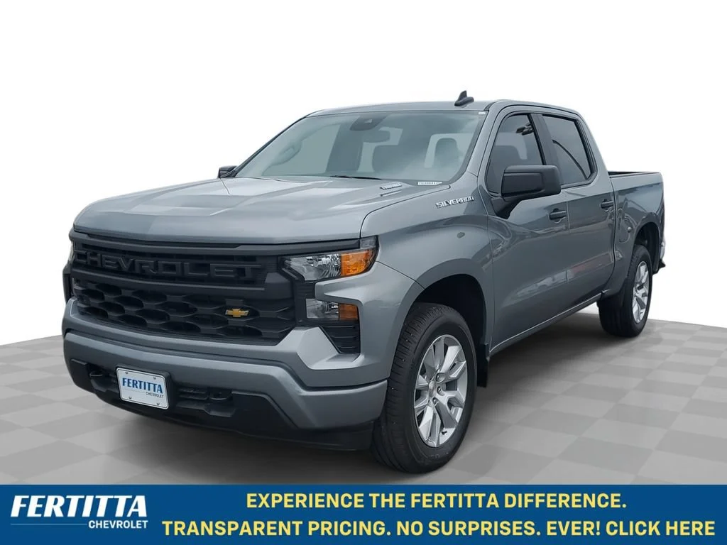 New 2026 Sterling Gray Metallic Chevrolet Custom image 1