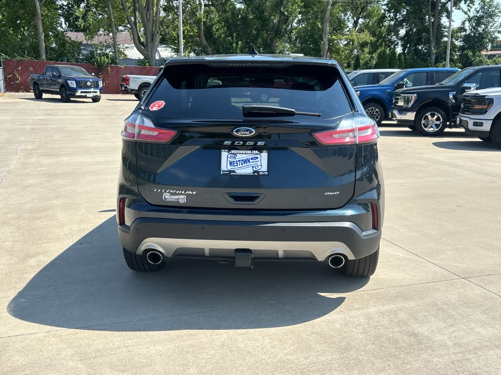 Used 2024 Stone Blue Metallic Ford Titanium image 5